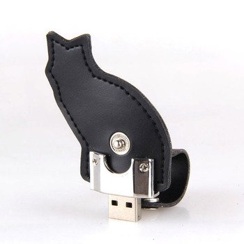 皮製隨身碟-貓咪造型USB_1